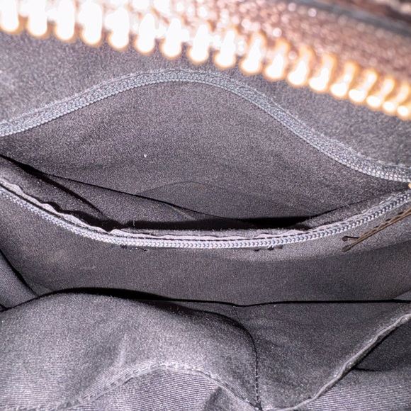 Coach Signature Brown and Black Backpack with Wallet - Picture 10 of 16